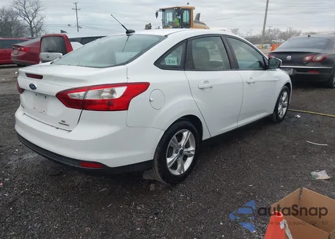 2014 Ford Focus Se из США, поврежденный, VIN 1FADP3F28EL103315